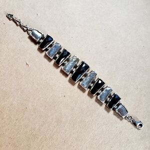 Silpada 925 black onyx bracelet